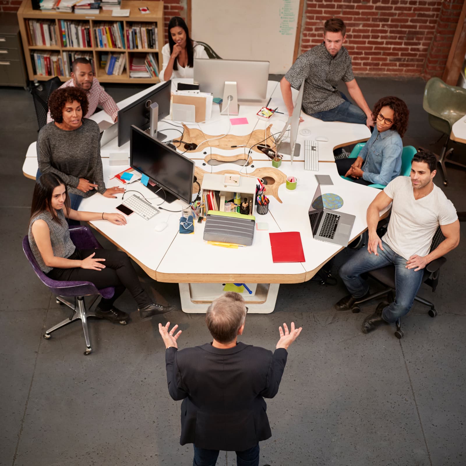 Datavalley team collaboration - diverse professionals working together in modern office